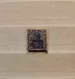 [German Empire Stamps Overprinted "SARRE", Scrivi A2]
