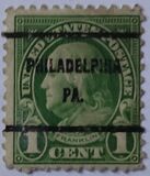 [Benjamin Franklin, 1706-1790, प्रकार FD]