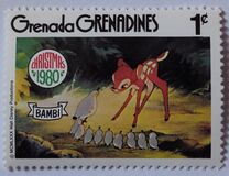 [Christmas - Scenes from Walt Disney's "Bambi", тип OY]