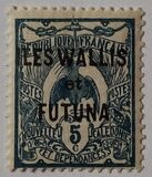 [New Caledonia Postage Stamps Overprinted "ILES WALLIS - et - FUTUNA", type A3]