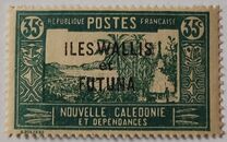 [New Caledonia Postage Stamps of 1928 Overprinted "ILES WALLIS - et  - FUTUNA", type F9]