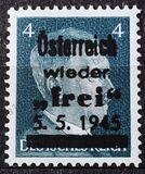[Adolf Hitler,1889-1945 - Graz Overprint On German Empire Stamps, प्रकार HU]