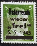[Adolf Hitler,1889-1945 - Graz Overprint On German Empire Stamps, प्रकार HV]