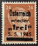 [Adolf Hitler,1889-1945 - Graz Overprint On German Empire Stamps, प्रकार ID]