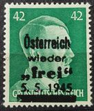 [Adolf Hitler,1889-1945 - Graz Overprint On German Empire Stamps, प्रकार IH]