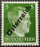 [Adolf Hitler, 1889-1945 - German Empire Postage Stamps Overprinted "Österreich", type HM1]