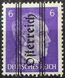 [Adolf Hitler,1889-1945 - Graz Overprint On German Empire Stamps, प्रकार HW]