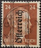 [Adolf Hitler,1889-1945 - Graz Overprint On German Empire Stamps, प्रकार ID]