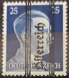 [Adolf Hitler,1889-1945 - Graz Overprint On German Empire Stamps, प्रकार IE]