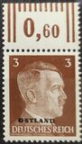 [German Empire Postage Stamps Overprinted "OSTLAND", type A1]