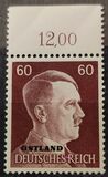 [German Empire Postage Stamps Overprinted "OSTLAND", type B4]