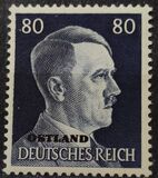[German Empire Postage Stamps Overprinted "OSTLAND", type B5]