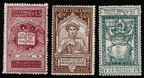 [The 600th Anniversary of the Death of Dante Alighieri, 1265-1321, tip BL]
