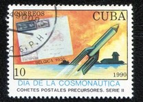 [Cosmonautics Day - Rocket Post, type ESH]