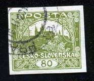 [Definitives - "ČESKO-SLOVENSKÁ" Above Value, typ H3]