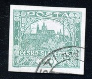[Definitives - "ČESKO-SLOVENSKÁ" Above Value, typ H4]