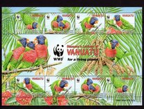 [WWF - Parrots, type AFP]