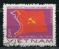 [Flag & Map - The 4th Congress of Vietnam Workers' Party, Scrivi J1]