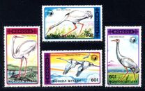 [Birds - White-naped Crane, type BWL]