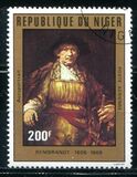 [Airmail - The 375th Anniversary of the Birth of Rembrandt, 1606-1669, type YR]