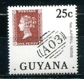 [The 125th Anniversary of the First use of Stamps in Guyana, tipas RH4]