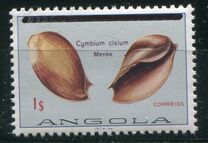 [Sea Shells Stamps of 1974 with "REPUBLICA PORTUGUESA" Overprinted with Black Bar, type ND]
