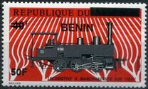 [Dahomey Postage Stamps Overprinted "BENIN" & Surcharged 50 Fr., タイプ AIJ10]