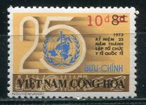 [The 25th Anniversary of W.H.O. - Stamp of 1973 Surcharged, Typ IU1]