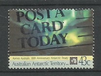 [The 30th Anniversary of the Antarctic Treaty and Maiden Voyage of "Aurora Australis", Research Ship, type CJ]