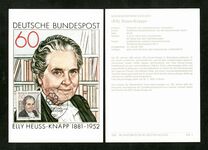 [The 100th Anniversary of the Birth of  Elly Heuss-Knapp, тип AFZ]