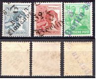 [Joint Allied Occupation Zones Stamps Handstamped, type A]