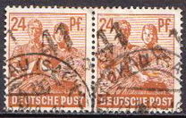 [Joint Allied Occupation Zones Stamps Handstamped, प्रकार A8]