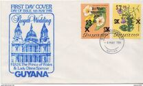 [Royal Wedding of Prince Charles and Lady Diana Spencer - Issues of 1971 Overprinted "ROYAL WEDDING 1981" and Surcharged, tegund KI]