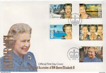 [The 40th Anniversary of the Accession of Queen Elizabeth II, type IN]