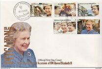 [The 40th Anniversary of the Accession of Queen Elizabeth II, type OA]