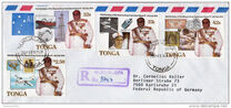 [The 70th Anniversary of the Birth of King Taufa'ahau Tupou IV, 1918-2006, type AJX]
