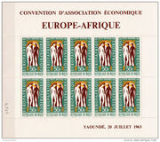 [Airmail - European-African Economic Convention EUROPAFRIQUE, 유형 AO]