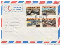 ["Zimbabwe Steam Safaris" - Railway Locomotives, 類型 BV]