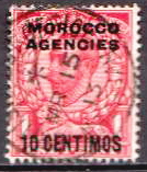 [Great Britain Postage Stamps Overprinted "MOROCCO AGENCIES", type A1]