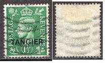 [King George VI - Great Britain Postage Stamps Overprinted "TANGIER", نوع N2]