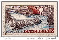 [Airmail - Opening of Edea Barrage, tegund BF]