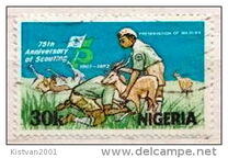 [The 75th Anniversary of Boy Scout Movement, Typ LR]