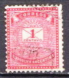 [Carta y cuerno postal. 19 “Perlas" en el marco superior., tipo V2]