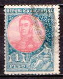 [General San Martin - Watermark 3,4 or Unwatermarked, tegund BL]