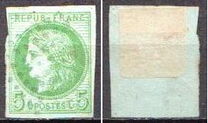 [Ceres - Lines or Dashes on Neck. Coloured Paper. No.50-52: Thin Value Numbers, 類型 I3]
