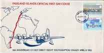 [The 26th Anniversary of First Direct Flight, Southampton-Port Stanley, Scrivi GQ]