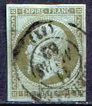 [Emperador Napoléon III - Inscripción: "EMPIRE FRANC", tipo C]