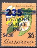 [World Telecommunications and Health Day - Issues of 1981 and 1982 Overprinted & Surcharged, ประเภท CF4]