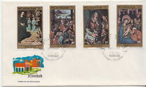 [Airmail - Christmas - Paintings, type BKM]