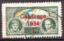 [Airmail - The Europe Flight Challenge Internationale de Tourism, 1934, 類型 CW]